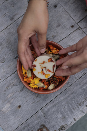 Champú sólido nutritivo de baobab