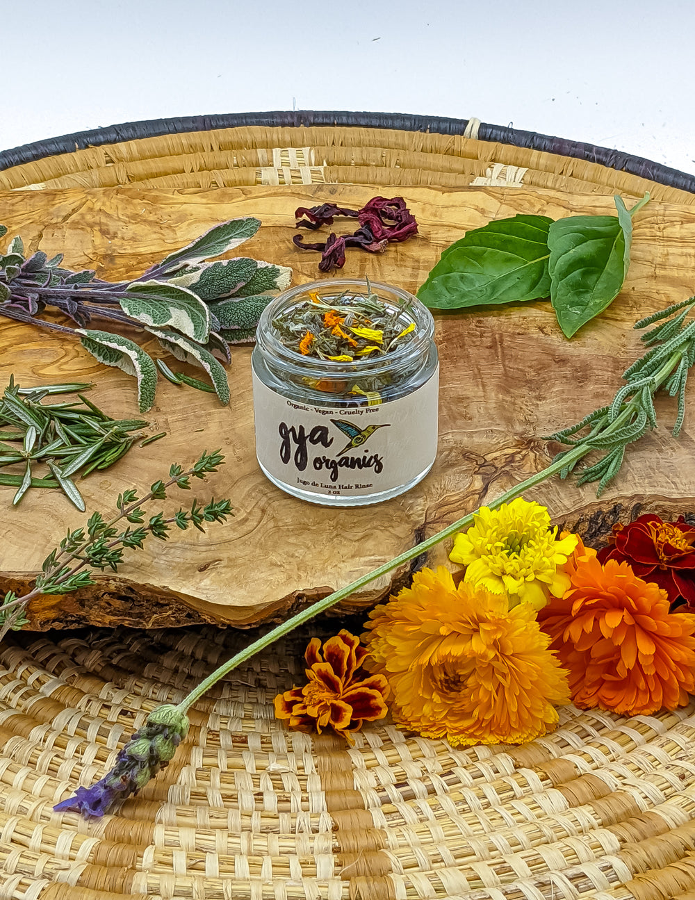 Enjuague capilar herbal Jugo de Luna